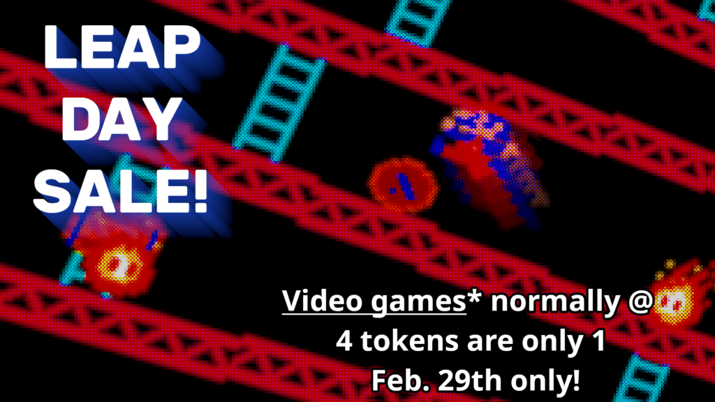 Leap Day sale, Arcade Galactic